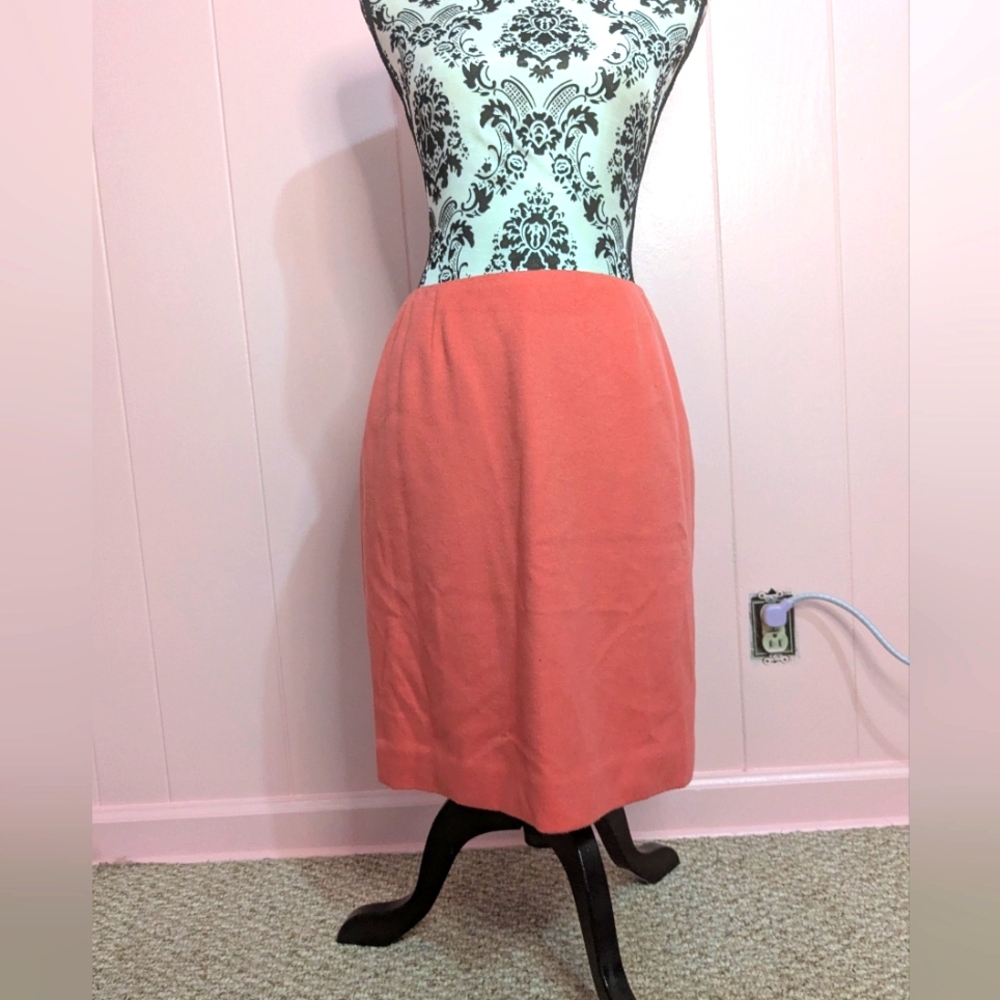 midi cashmere skirt